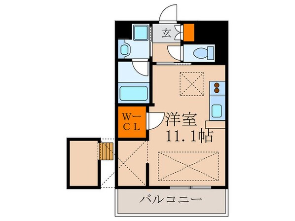 ドルチェヴィータ新大阪の物件間取画像